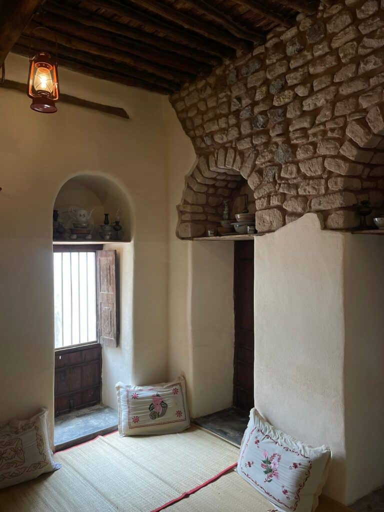 Bait Al Zubair museum traditional Omani living room