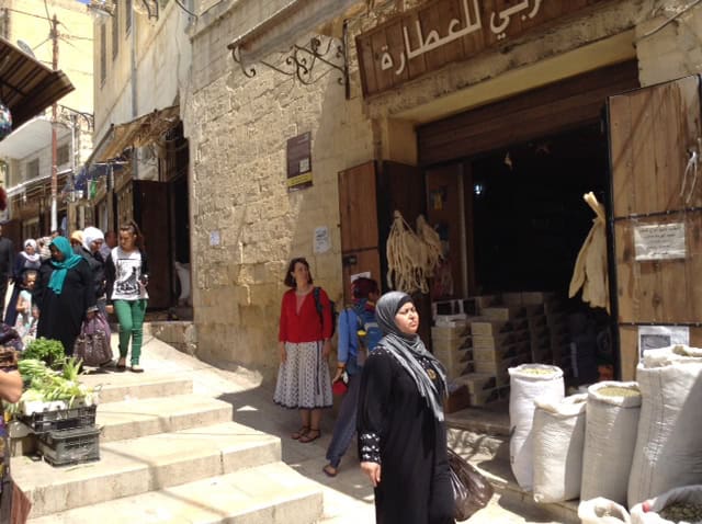 The author in Salt, Jordan