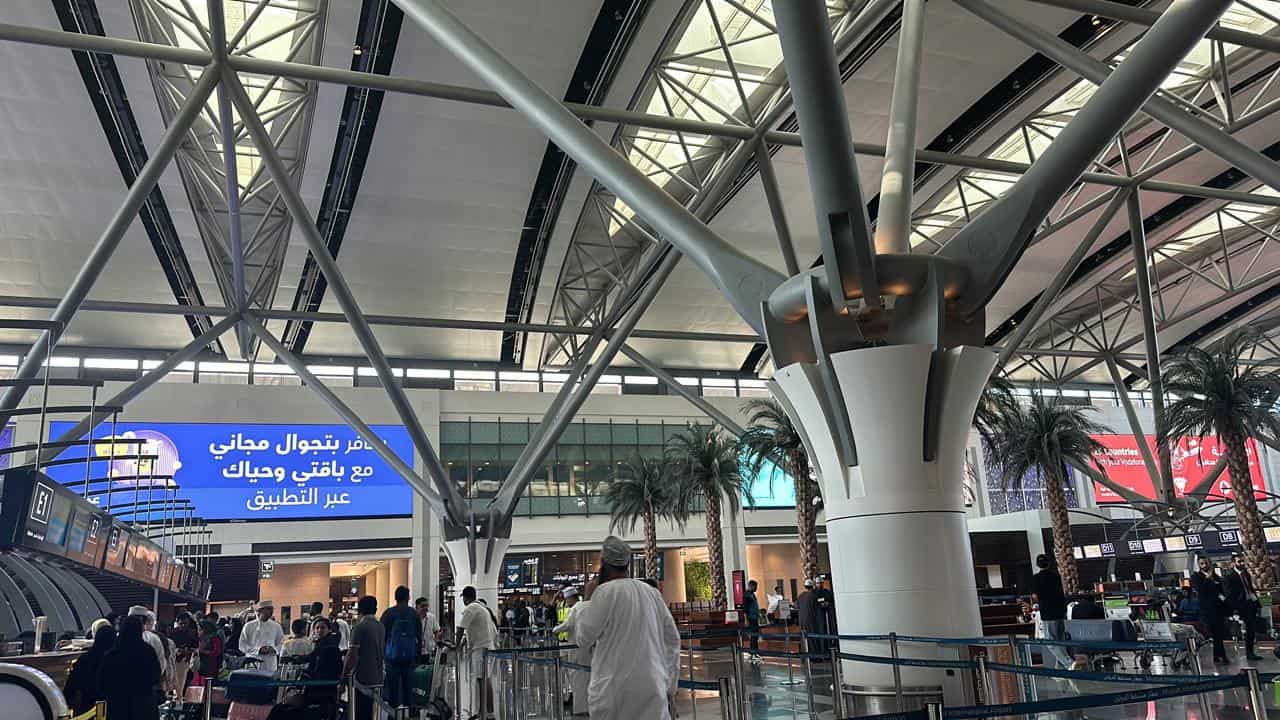 The Departure Hall has 118 check-in Desks (Photo: Joussour to Oman)