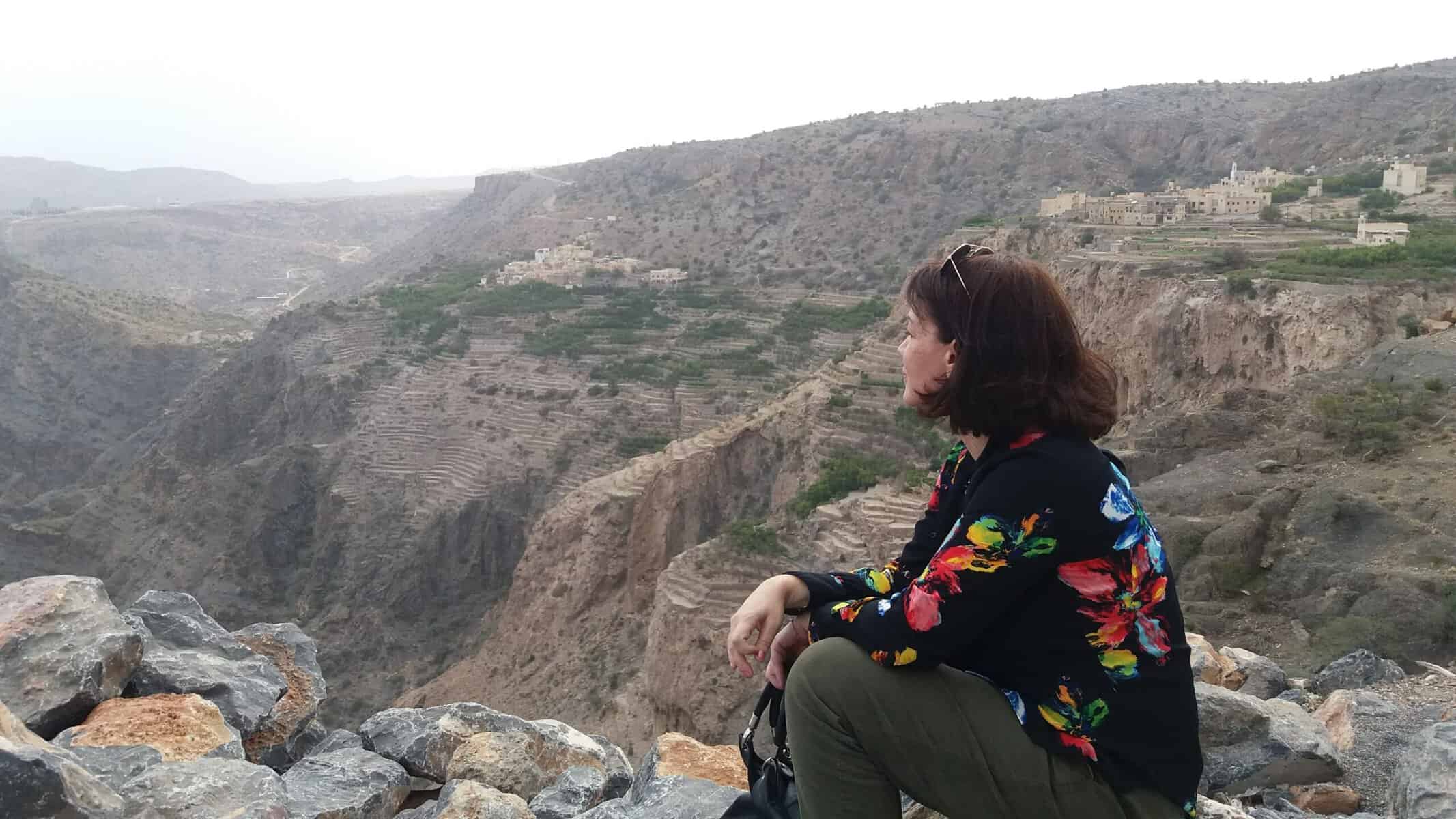 As a woman, I feel comfortable travelling around in Oman.