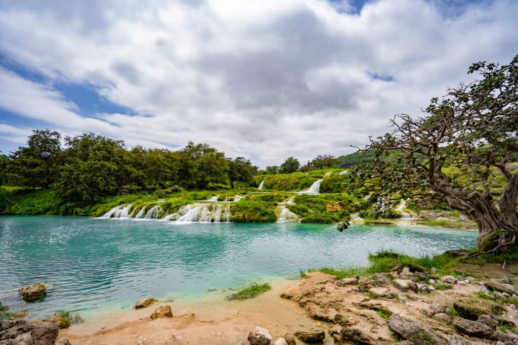 Darbat waterfalls in Dhofar