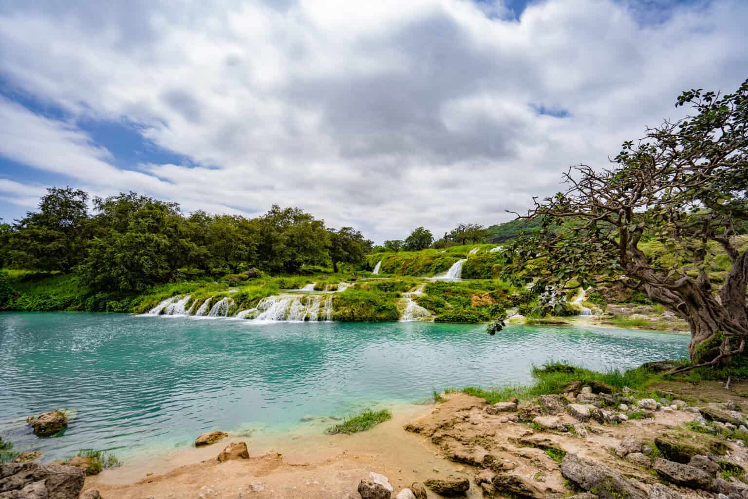 Darbat waterfalls in Dhofar