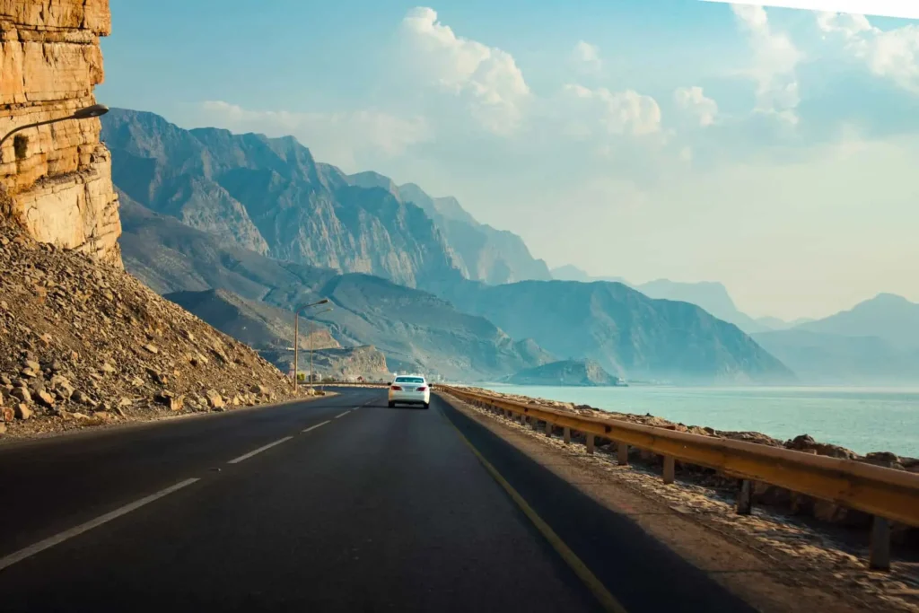 Scenic coastal road in Oman travel guide for first-time visitors